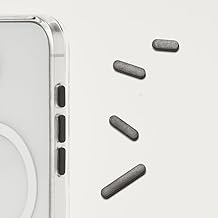 Totem Clear-X Buttons for iPhone 16 Series- Black