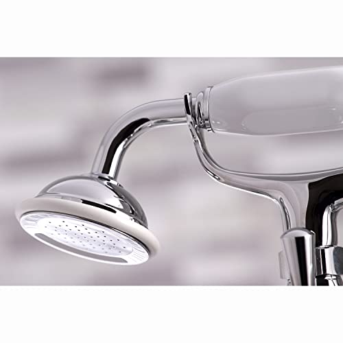 Kingston Brass Ks267C Kingston Clawfoot Tub Faucet, 6-Inch Center, Polished Chrome #TOP5