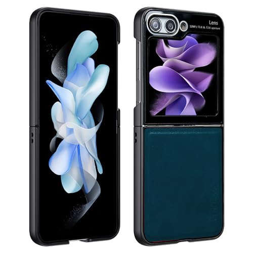 Coque antichoc Samsung Galaxy Z Flip5 avec coque arrière magnétique bleue antichoc ZF5