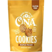 Ona Maple Pecan Cookies, Ready to eat, Gluten free, Grain free, Dairy free, Paleo, Vegan, Made with Maple Syrup