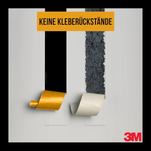 3M Pro 244 Profi Malerband - 1 Rolle 48 mm x 50 m - für scharfe Farbkanten, UV-beständig, innen und außen