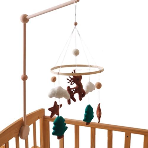Mobile pour bébés jungle contre les pleurs du coucher pour lit et poussette