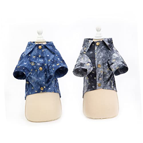 Mipcase Diamantes Manga Curto Suprimentos Para Tamanho Camisa Gatos Traje Gato Colete Roupas Estilo