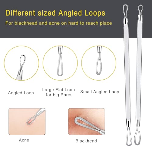 Blackhead-Remover-Tool-Boxoyx-10-Pcs-Professional-Pimple-Comedone-Extractor-Popper-Tool-Acne-Removal-Kit-Treatment-for-Pimples-Blackheads-Zit-Removing-ForeheadFacial-and-NoseAll-Silver