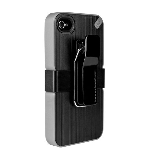PureGear 02-001-01257 Utilitarian Smarphone Support System for iPhone 4/4S  Pack Carrying Case Retail Packaging Black