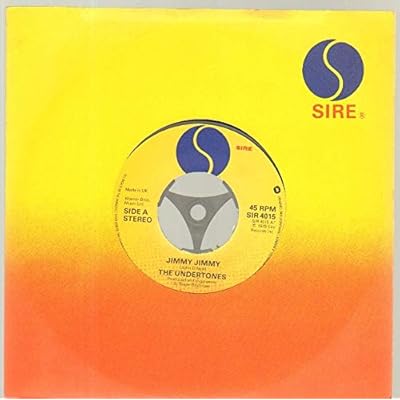 UNDERTONES - JIMMY JIMMY - black vinyl - 7 inch vinyl / 45
