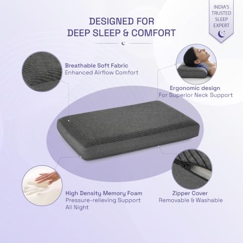 Wakefit Orthopaedic Pillow, Set of 2 photo 3