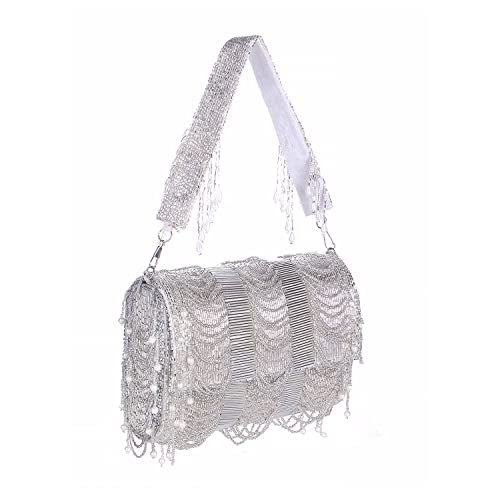 Image of SWISNI Stylish Allover Clutch Bag For Party, Wedding II Women's Traditional Designer Clutch For Women & Girls