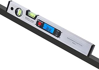 RISEPRO 42cm Digital Torpedo Level Inclinometer Angle Finder Gauge Spirit Level Magnetic Base Backlight