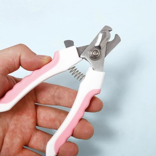 Cortador De Unha Para Pet, Kit Com Alicate E Lixa Para Cães E Gatos