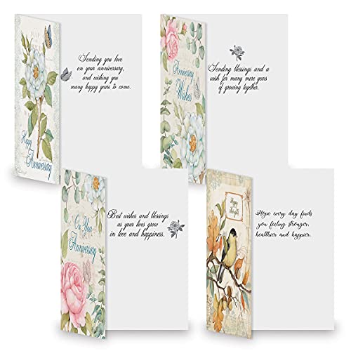 Susan Winget Studio All Occasion Greeting Cards With Seals - Set Of 40 (20 Designs), Large 5 X 7 Inch Cards, Birthday, Sympathy, Get Well #TOP6