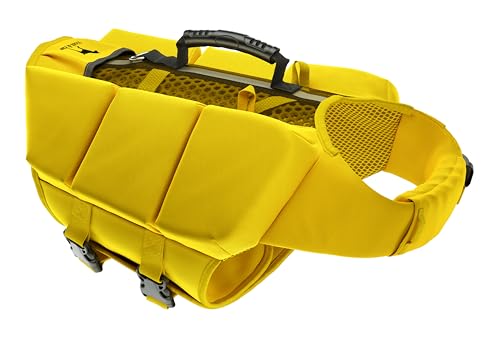 NOAH & PAW Dog Life Jacket, Human Standards Lifejacket Design, Dog Life Vest for Swimming and Boating, 3X Foam Support for Max Floating, Breathable Mesh, Salvavidas para Perros, Size XL