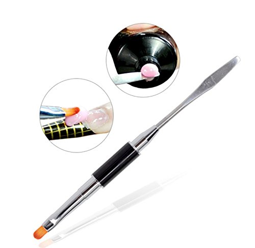 Venalisa UV PolyGel Poly Gel Nail Brush Dual-Ended Slice Shape Tool