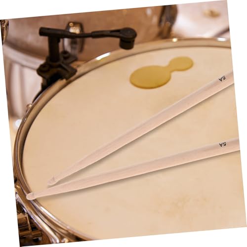 Baquetas de Madera SUPVOX 3 Pares 5A Maple Beige miniatura 7