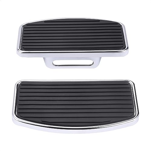 Motorcycle Passenger Footboards Rear Floorboard For Harley Sportster 883 1200 48 72 Dyna Fat Bob (Anti Slip Pattern Footrests) by BRZOXIN - Image 5
