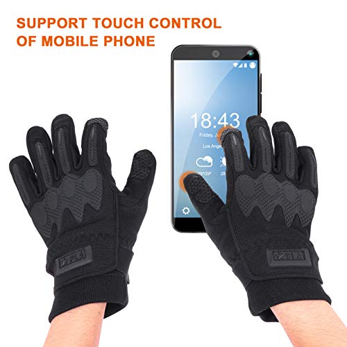 BESPORTBLE 1 par de Luvas de Ciclismo Ao Ar Livre para Motocicleta Luvas de Esqui Esporte Luvas de I