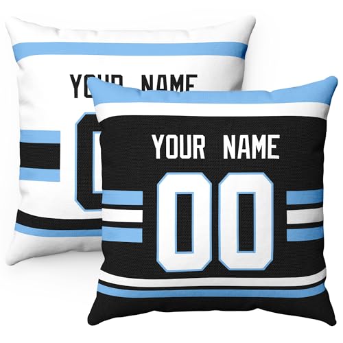 Image of ANTKING Utah Throw Pillow Personalized Custom Any Name and Number for Men Women Boy Gifts