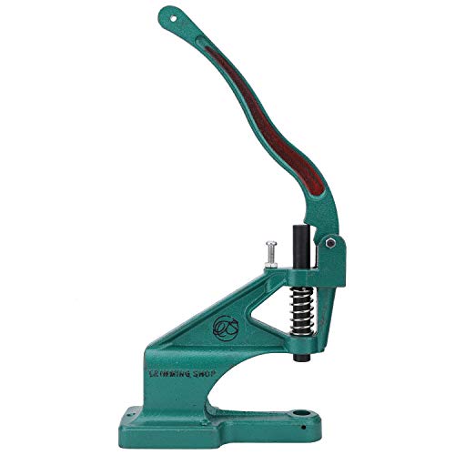 Trimming Shop 11Mm Hand Press Machine And Heavy Duty, Metal Open Ring Snap Poppers, Fastener Press Studs Setting Tool Die Kit For Sewing, Leather Crafts And Clothing Repair, Belts, Jeans, Grommets #TOP3