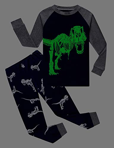 Image of Family Feeling Little Boys Pajamas Sets 100% Cotton Long sleeve Pjs