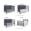 Sorelle Furniture Essex Crib Classic 4-in-1 Convertible Crib, Made of Wood, Non-Toxic Finish, Wooden Baby Bed, Toddler Bed, Child’s Daybed and Full-Size Bed, Nursery Furniture-Midnight #2