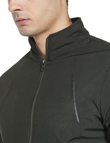 Image of Qube by Fort Collins Men's Windcheater, Lightweight, Windproof Polyester Standard Length Jacket for Year-Round Casual & Daily Use