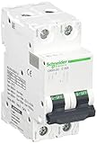 Gama de producto C60 Schneider Electric A9N61533 Interruptor Automático Especial de CC, C60H, 500 V, 2P, 25 A, curva C