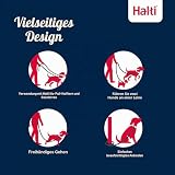 Halti Doppelführleine für Hunde | Größe Groß, Schwarz, 2m