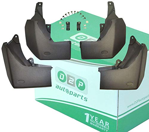 Image of CAS500010PCL Front & Rear Mudflaps Kit Replacement For Discovery Mk4 F (2009-2016)