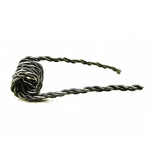 10x Coil vorgewickelte Fertigcoils Widerstand Draht KA1 Ni80 316L Selbstwickler Ohm Draht Wicklung Subohm Wickeldraht (10x Giant Coil, KA1 0,25 Ohm)
