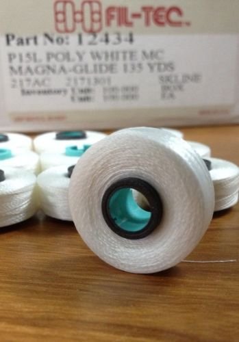 Fil-Tec Magna Glide White Bobbins L Style #TOP1