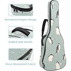 Hondank Housse pour guitare acoustique avec renards forts, 1 cm d’épaisseur – Étanche – 101,6 cm – 106,4 cm – 106,6 cm… - Les Beatles, Paul McCartney, John Lennon, RIngo Starr, George Harrison Hondank Housse pour guitare acoustique avec renards forts, 1 cm d'épaisseur - Étanche - 101,6 cm - 106,4 cm - 106,6 cm… – Image 4