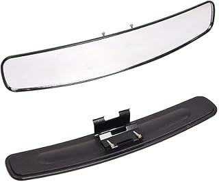 Universal Interior Salon Mirror with Wide Surface and Wide Angle, Car Accessories - sacar