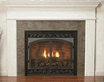 Empire Comfort System Profile Fireplace Mantel, 52 Inch Unfinished Hardwood Flush Design Mantel Surround for Modern Fireplaces, Fireplace Accessories MFL52UH