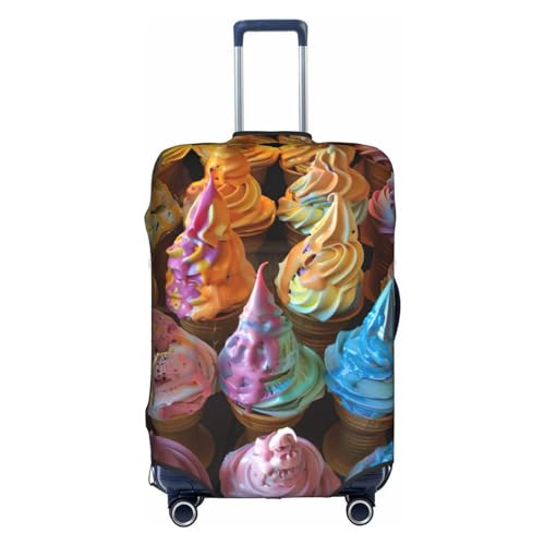 Housse de bagage de voyage extensible et lavable blanche taille S