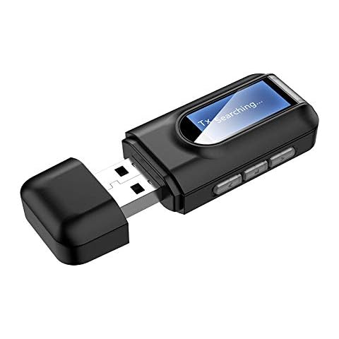 Ziyan USB BT5.0 2-in-1 Bluetooth Transmitter Empfänger Sender Wireless Aux Audio Adapter Cover