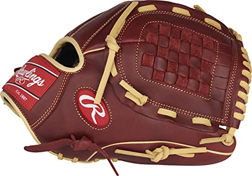 Rawlings | SANDLOT Baseball Glove | Left Hand Throw | 12" - Basket Web by Rawlings - Image 2