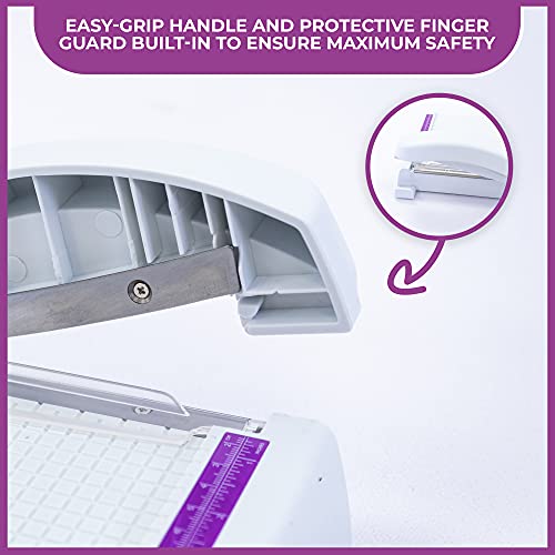 Crafter's Companion Small Guillotine, Zzzz-S, White #TOP4