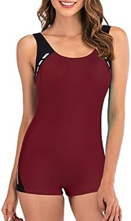 American Trends Swimsuits for Women Athletic Bathing Suits Swimwear for Womens One Piece