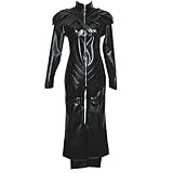AGLAYOUPIN Anime Mens Black Uniform for Kadaj Cosplay Costume Outfit