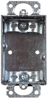 Hubbell Raco 0410 Single Gang Switch Box