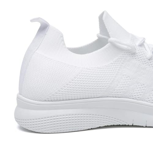 Image of Bernal Black Sneakers for Women Walking Shoes Non Slip Lightweight Casual Breathable Tennis Shoes Work Travel