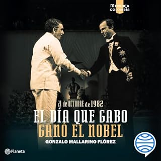 Diseño de la portada del título El d&iacute;a que Gabo gan&oacute; el Nobel