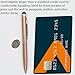Monteverde USA Poquito Stylus Pen - Copper | Compact Metal Ballpoint Pen with Capacitive Stylus | Refillable with D1 Standard International Mini Ballpoint Refills