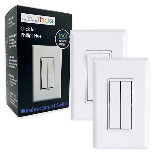 RunLessWire Click for Philips Hue (2-Pack)