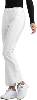 Women's Golf Pants Lightweight Stretch Flared Ankle Pants Pockets Lounge Sweatpants