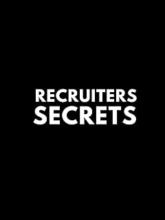 RECRUITERS SECRETS: Candidate Tracker Notebook. Elegant Interview Hanbook For Recruitment Professionals. Fun Appreciation Gift For Recruiters and HR.