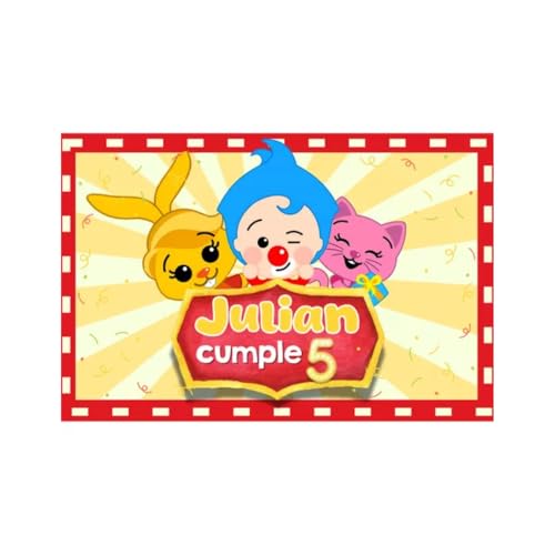 MAXIGRAFICA SHOP Canvas 120 x 80 cm Any Custom Theme Party (Plim plim)
