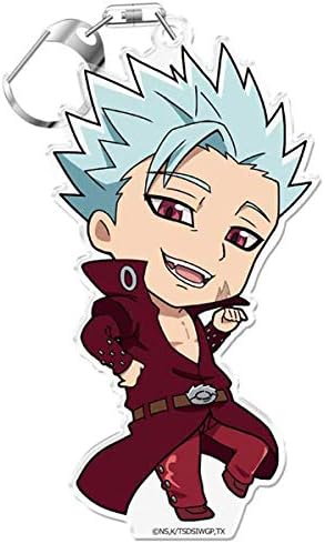 Amazon 七つの大罪 神々の逆鱗 ぷにこれ キーホルダー スタンド付 バン アニメ 萌えグッズ 通販