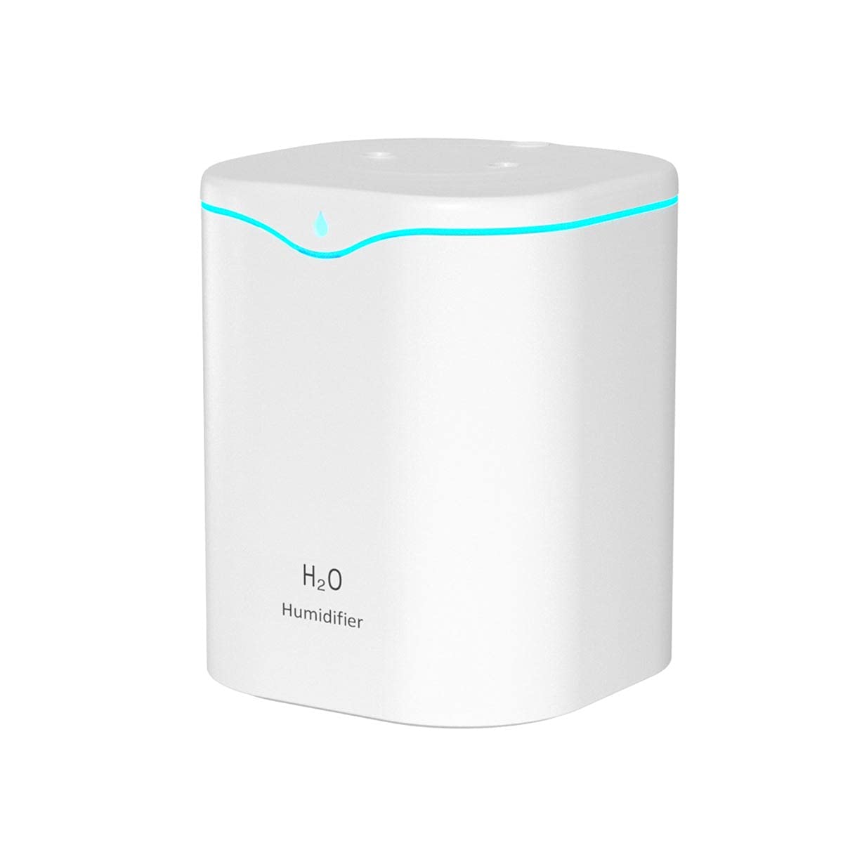 Adifare Humidifier for Bedroom 2000ml Large Capacity Humidifier for Home And Plants with Night Light 8-20 Hours Working Time Air Humidifiers for Home Baby Office(white)