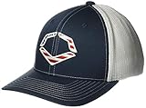 EvoShield USA Flex Fit Hat - Navy/White, Large/X-Large
